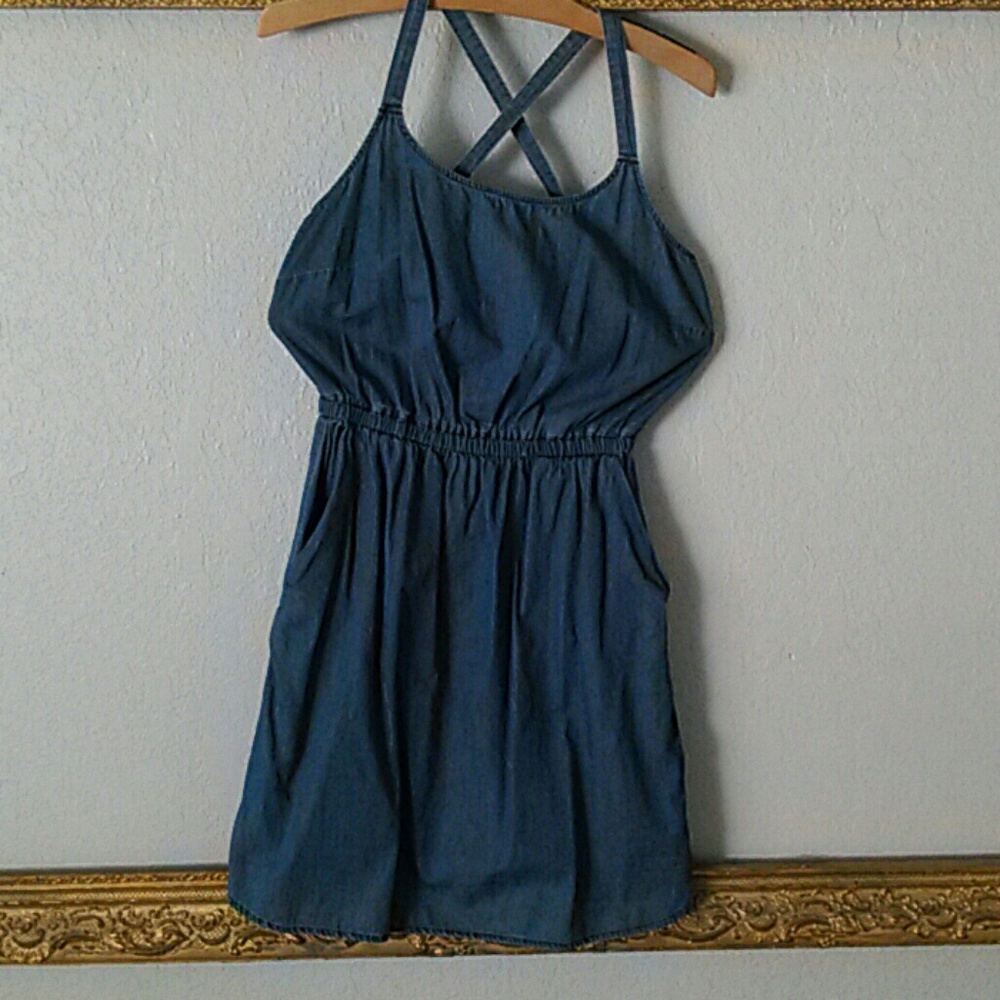 Denim dress