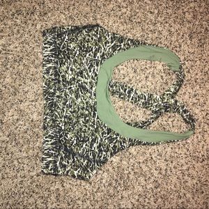 Lululemon army green bra