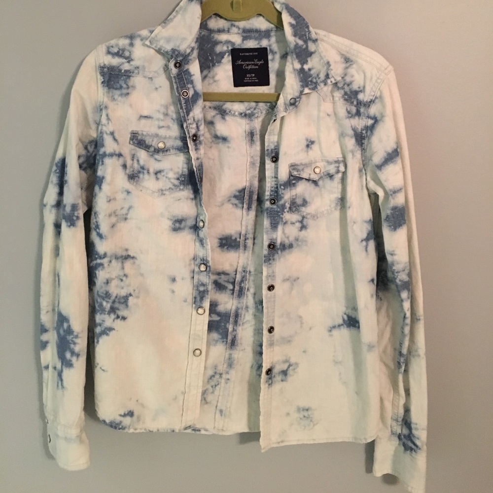 Acid Wash Jean Jacket