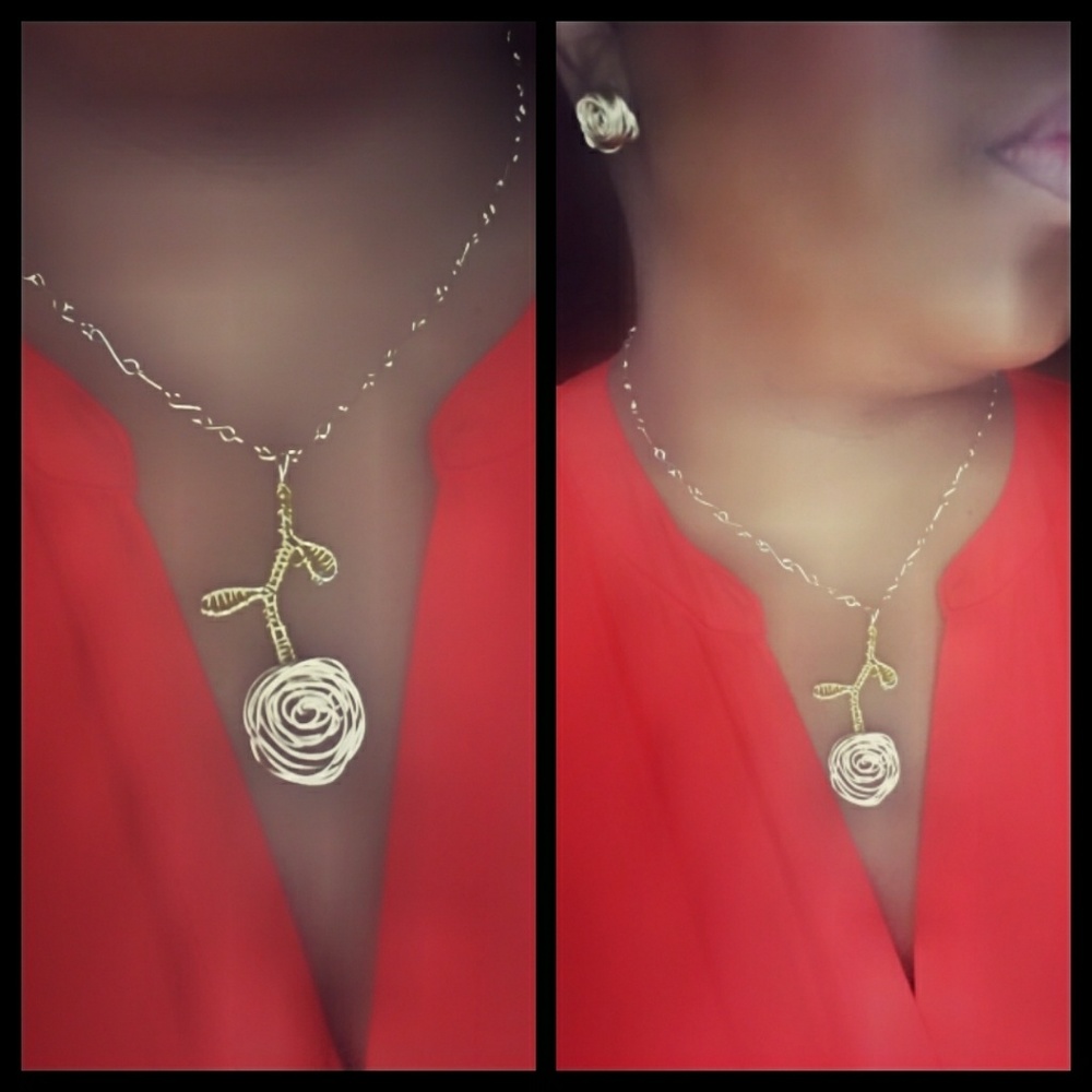 Handmade Wire Necklace