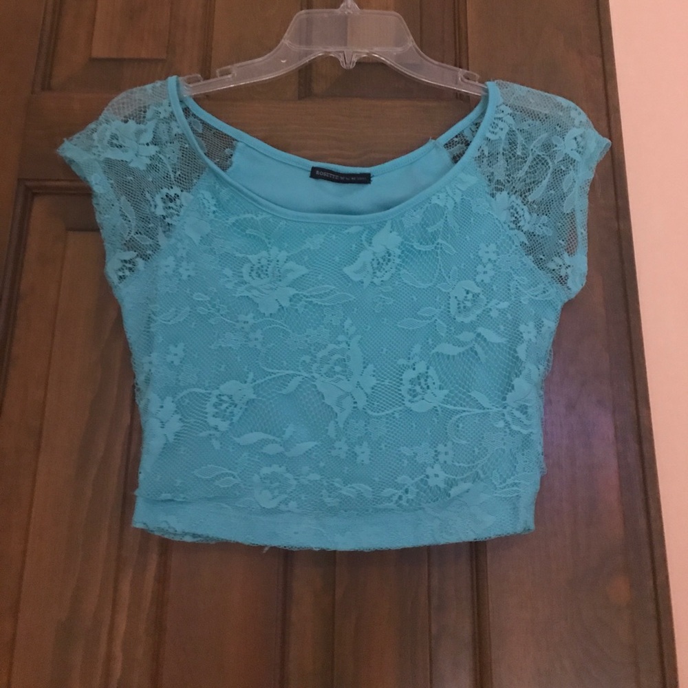 Cute Lacey crop top