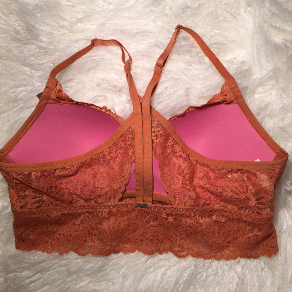 PINK Victoria's Secret lace bralette sz Medium - Picture 4 of 4