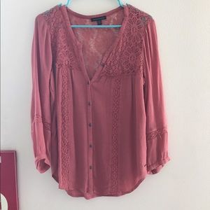 AEO boho Blouse