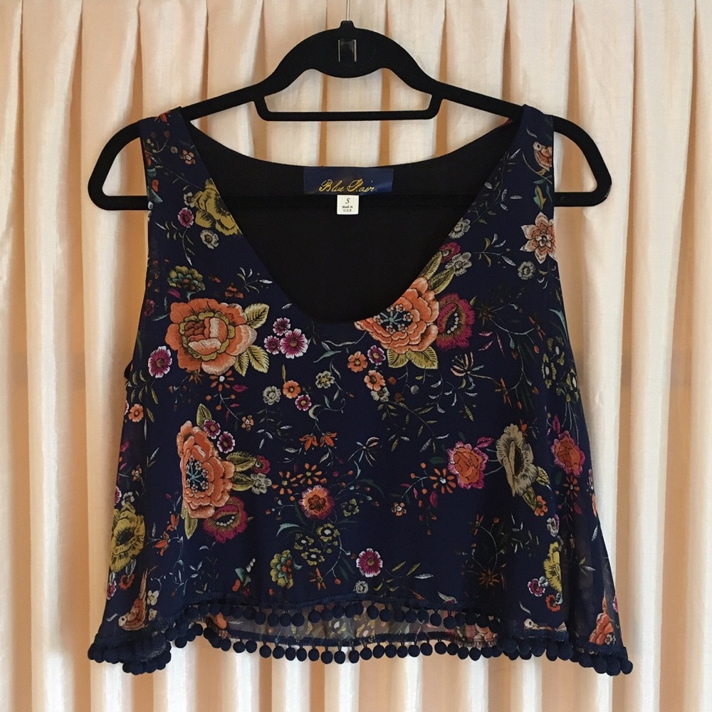Floral Crop Top