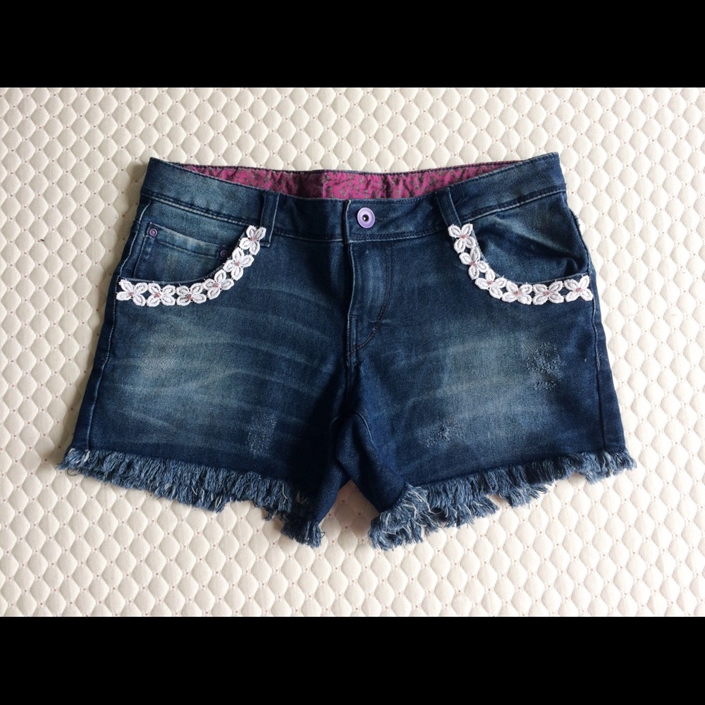 Jean Daffodils 🌼 Shorts