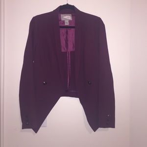 Unique Plum Blazer