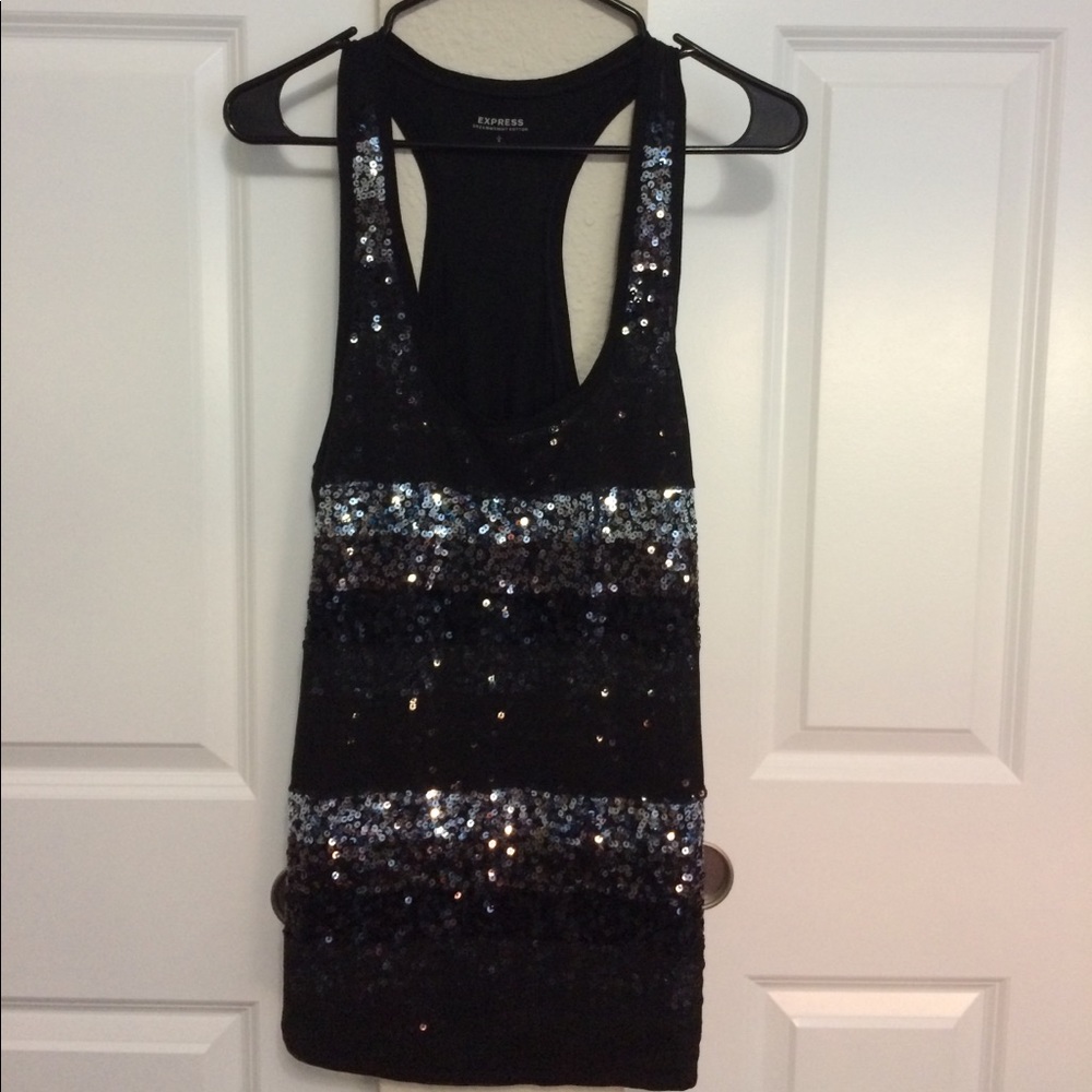 Express sequence tank top