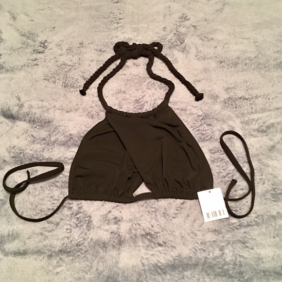 ❌SOLD! 🔥 NWT! Cross Front Rope Crop Halter - Picture 3 of 4