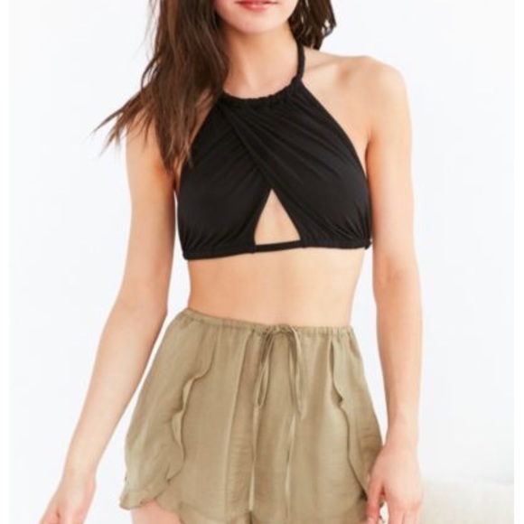 ❌SOLD! 🔥 NWT! Cross Front Rope Crop Halter - Picture 2 of 4