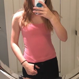 Nordstrom intimates pink compression tank