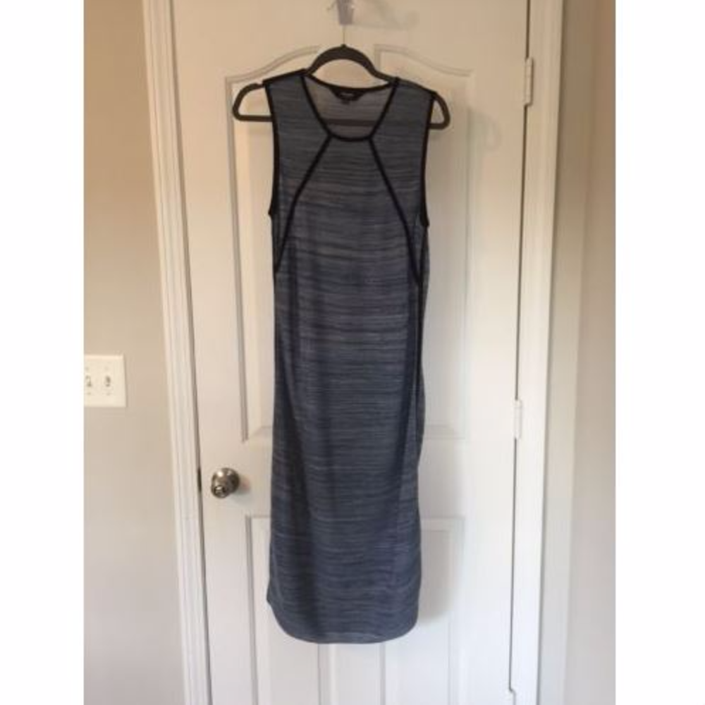 Misook Collection Heather Blue Column Sheath Dress