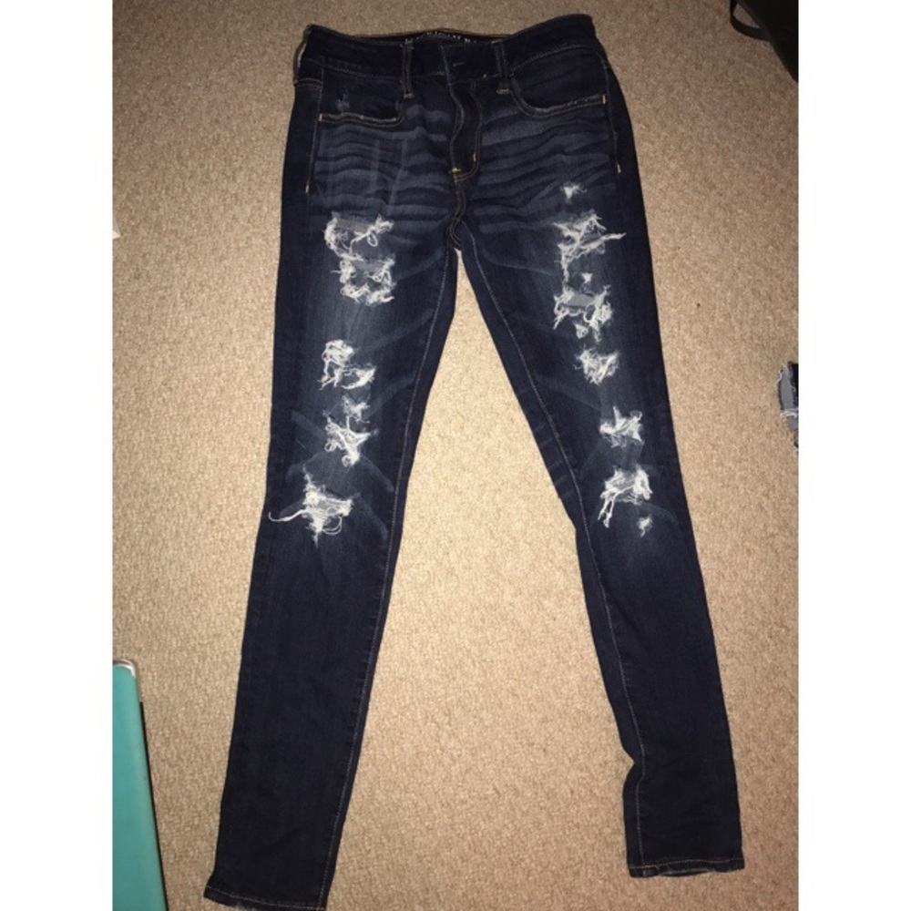 American eagle super stretch skinny jeans