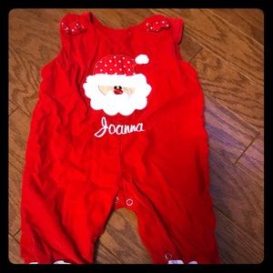 Christmas Santa jumpsuit!