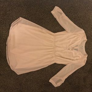 A peach dress from Charlotte Russe