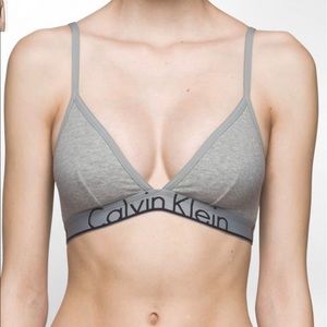 Calvin Klein ID Unlined Triangle Bralette