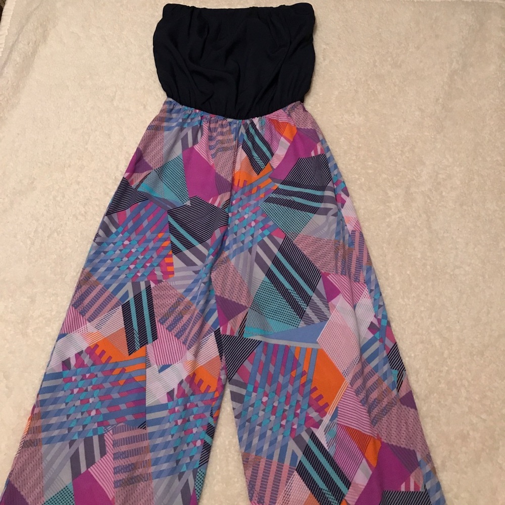 Trixxi Strapless Romper - Necklace set included