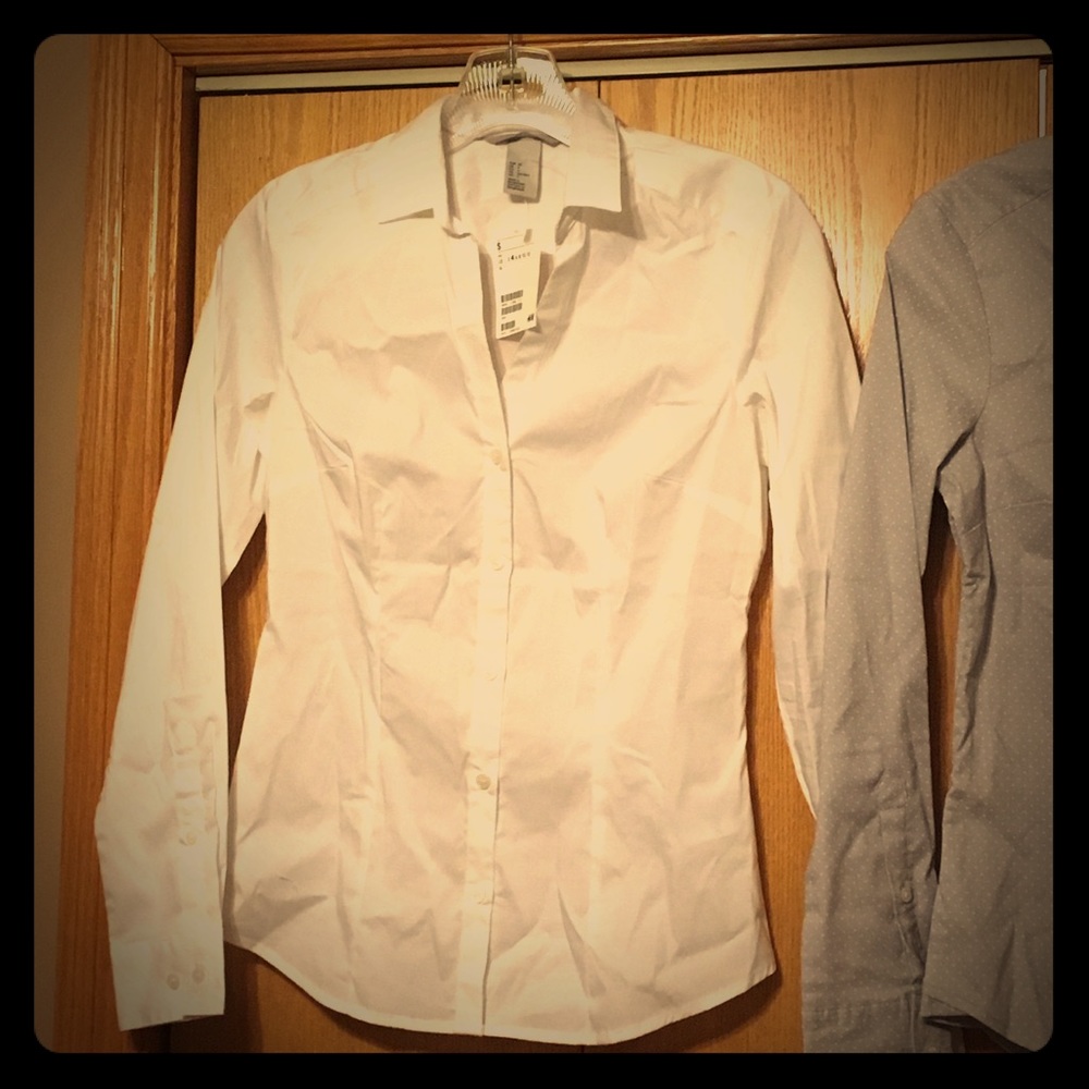 H&M White Dress Shirt