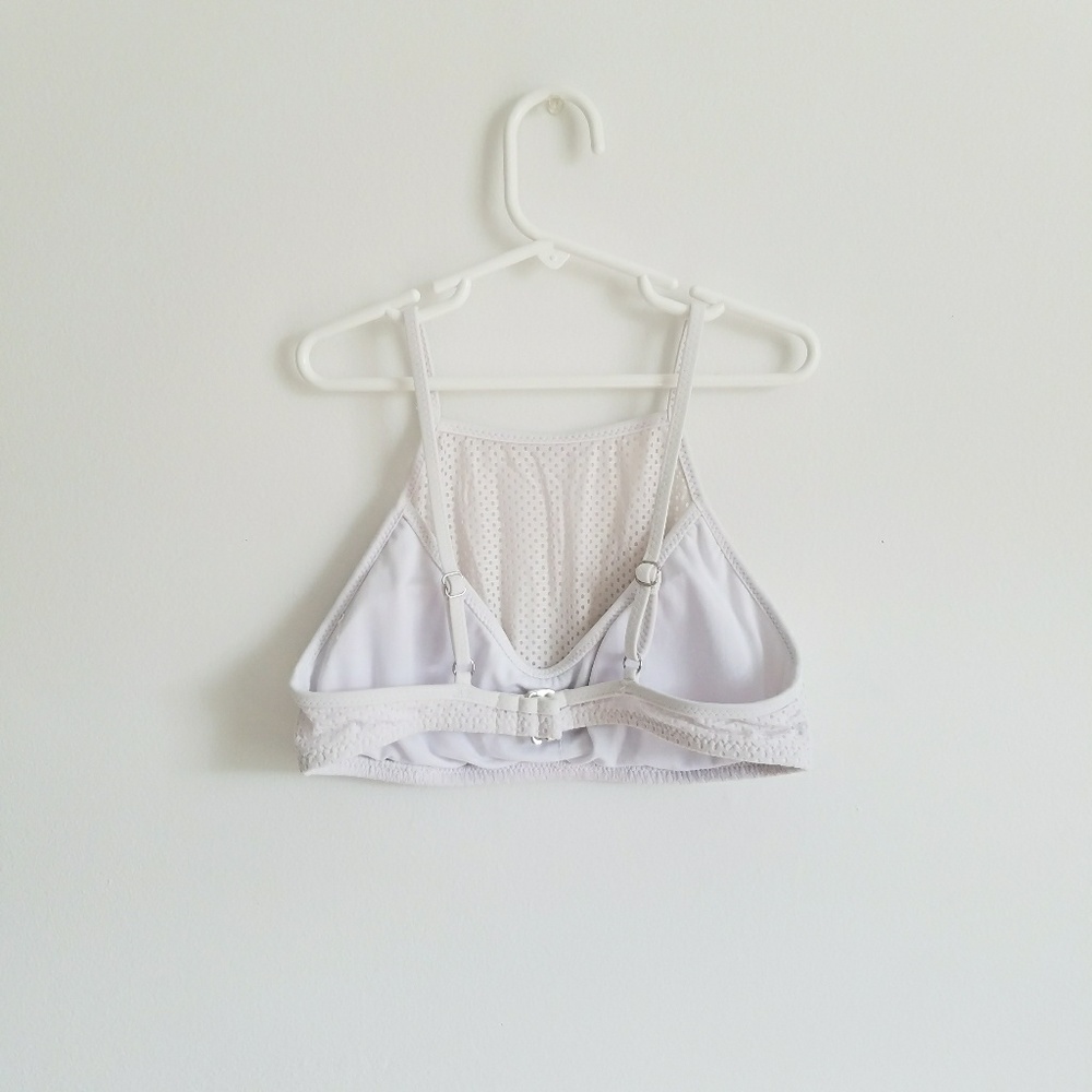 White Bikini Halter Top - Picture 2 of 3