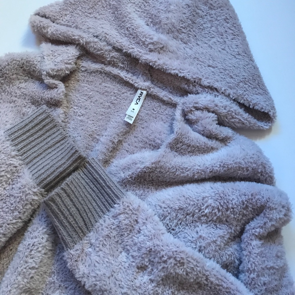 RVCA fuzzy sweater