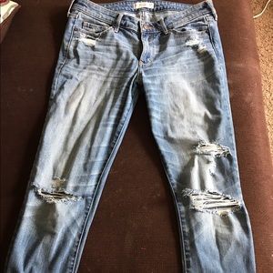 Abercrombie & Fitch Distressed Jeans