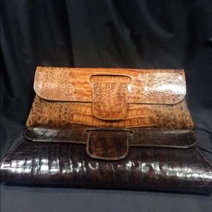 Genuine Crocodile Clutch!