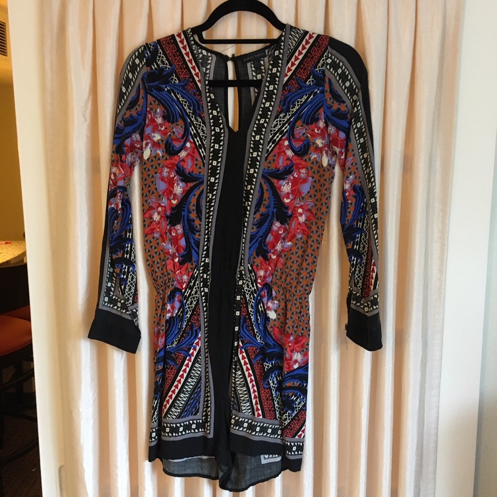 Printed Romper