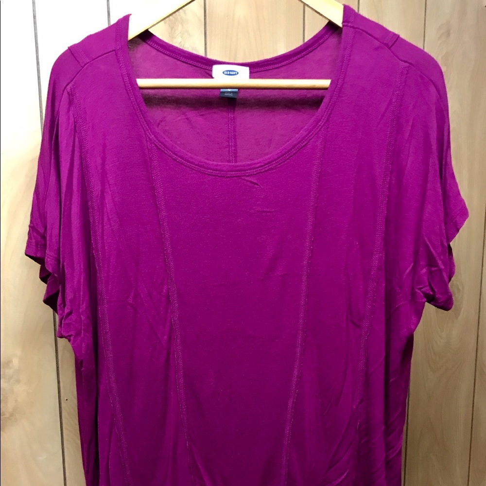 Magenta Old Navy Flowy Top L