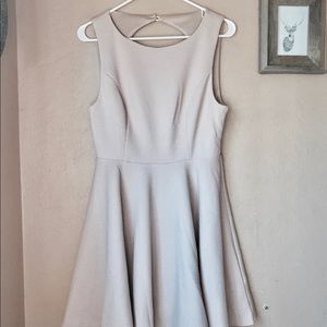 FLASH SALE || nude mini dress