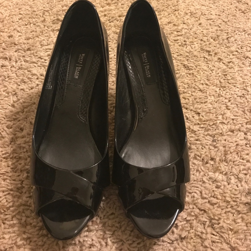 Black heels