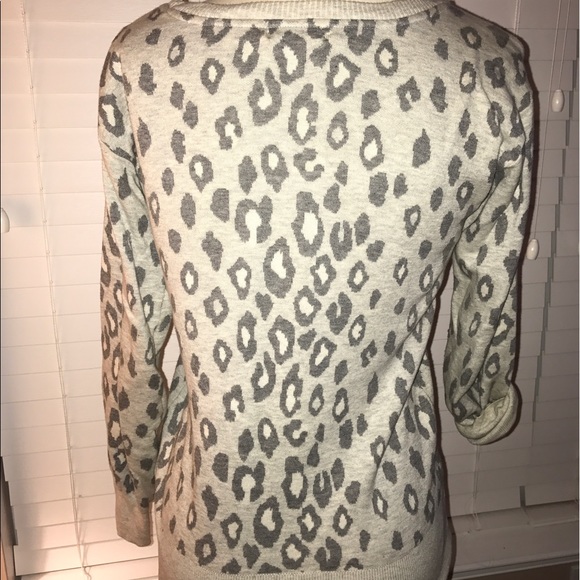 Leopard sweater w/ zipper shoulder *GapKids - XXL* - Picture 4 of 4