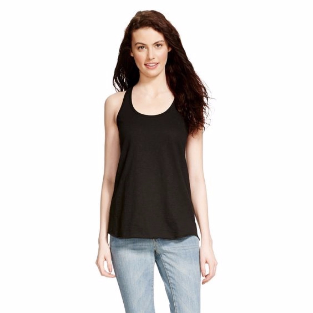 Black Loose Mossimo Tank Top Small
