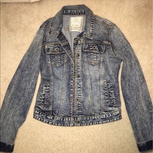 Acid-Wash Denim Jacket