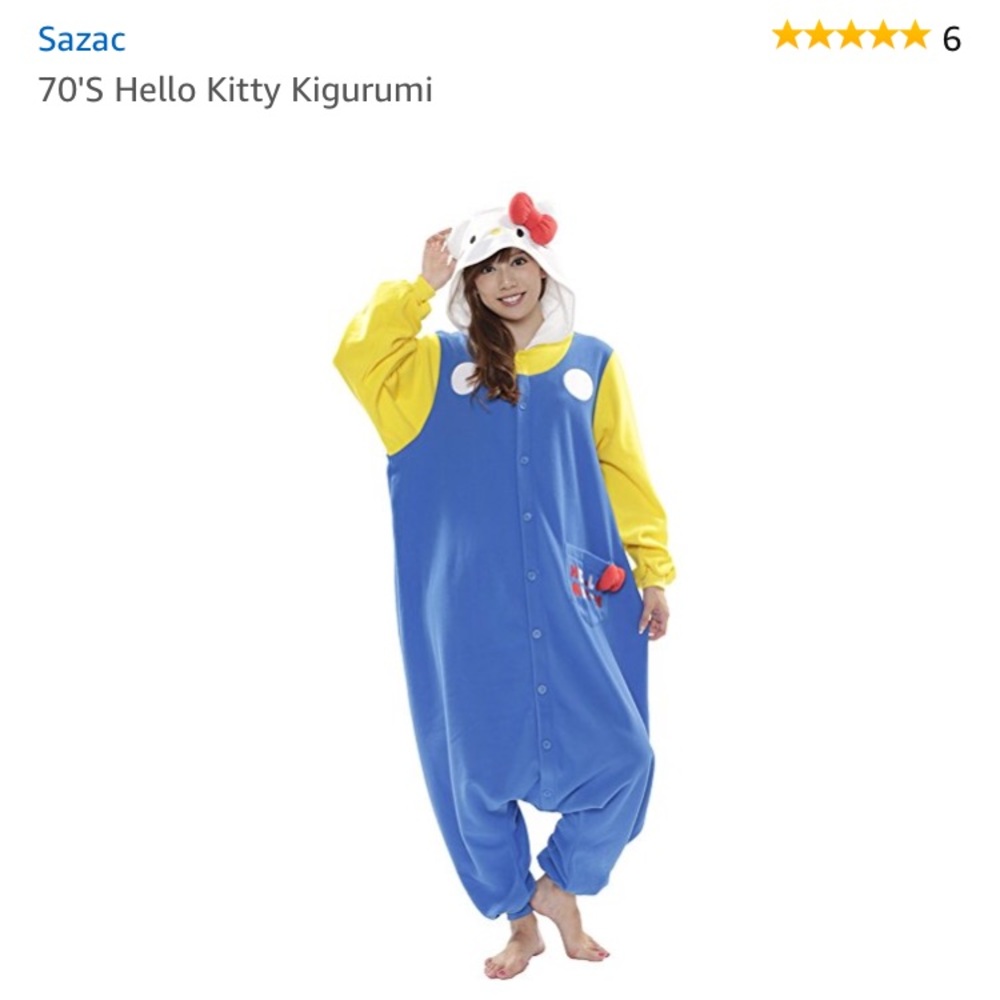 Sazac Hello Kitty Fleece Onesie
