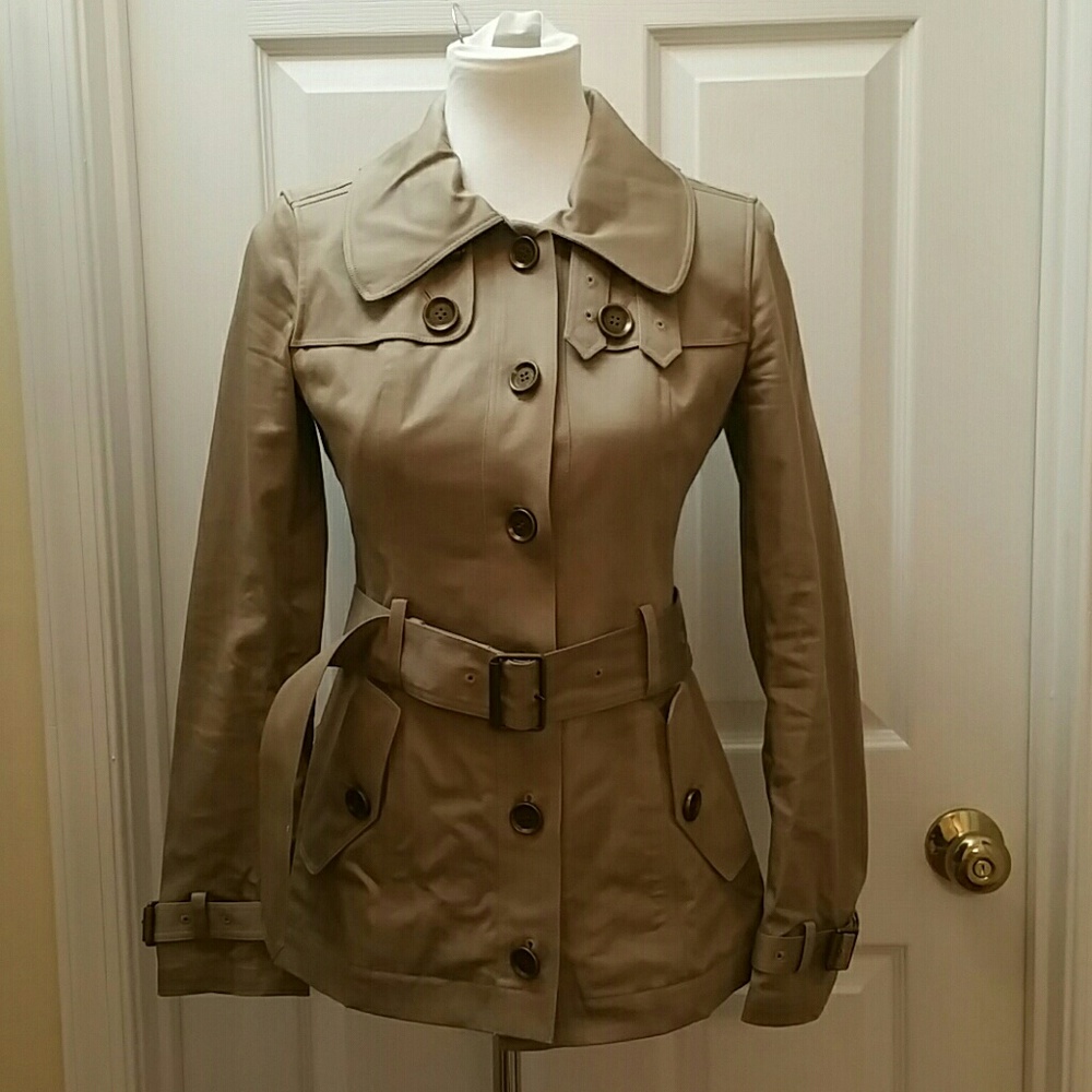 Authentic Burberry Brit Khaki Jacket