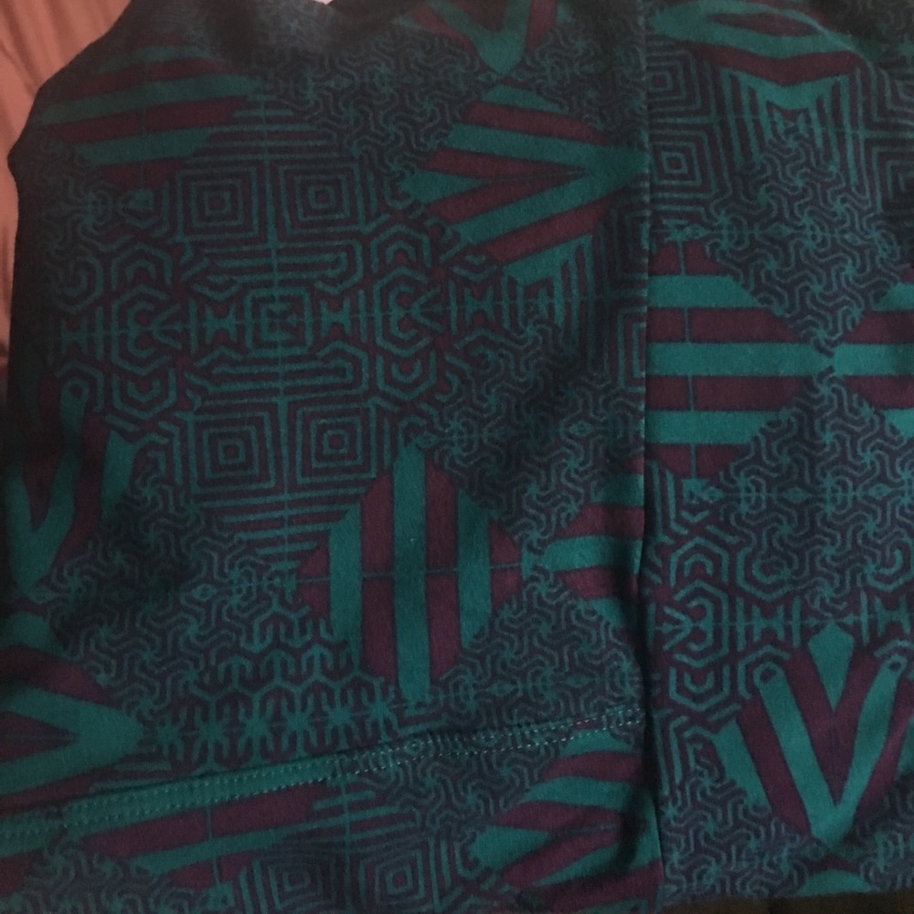 Lularoe Tc Unicorn Abstract Leggings - image 1