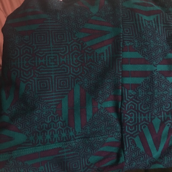 Lularoe TC unicorn abstract leggings - Picture 1 of 1