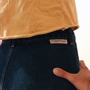 Calvin Klein Denim Skirt