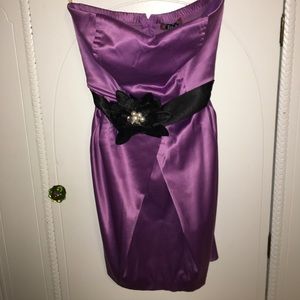 Girl's Strapless Formal Dress