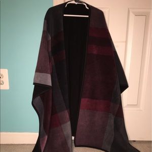 Multi-Colored Plaid Fashion Wrap