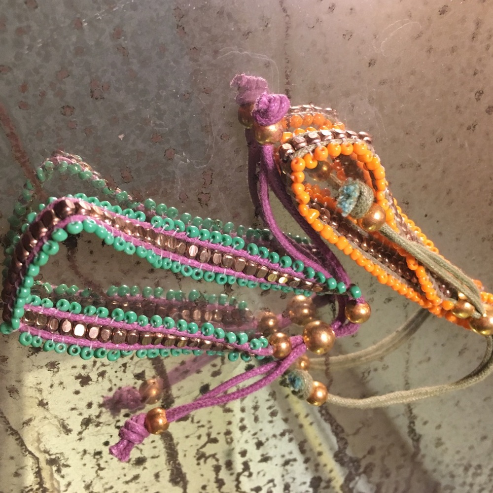 Beaded bracelets