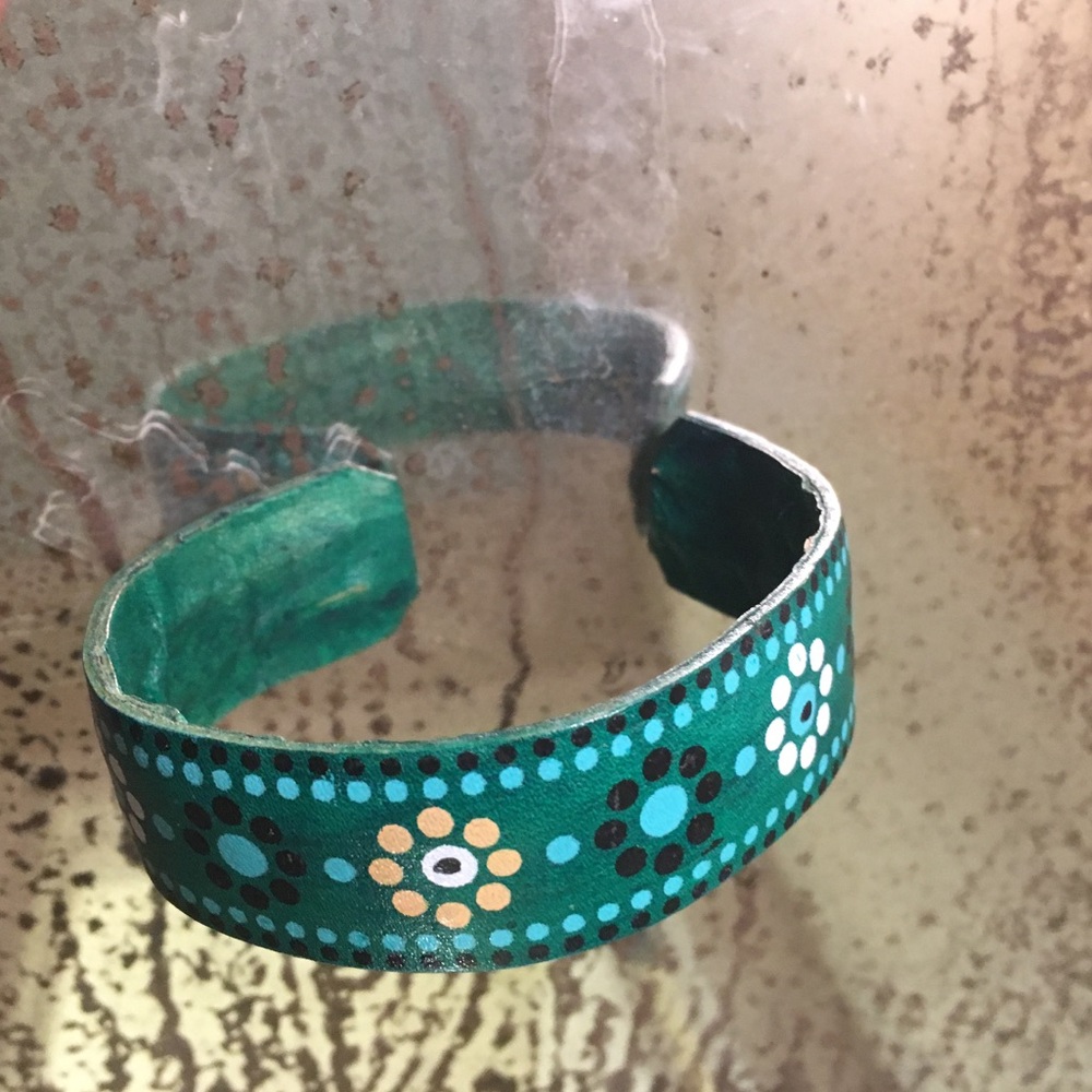 Green bracelets