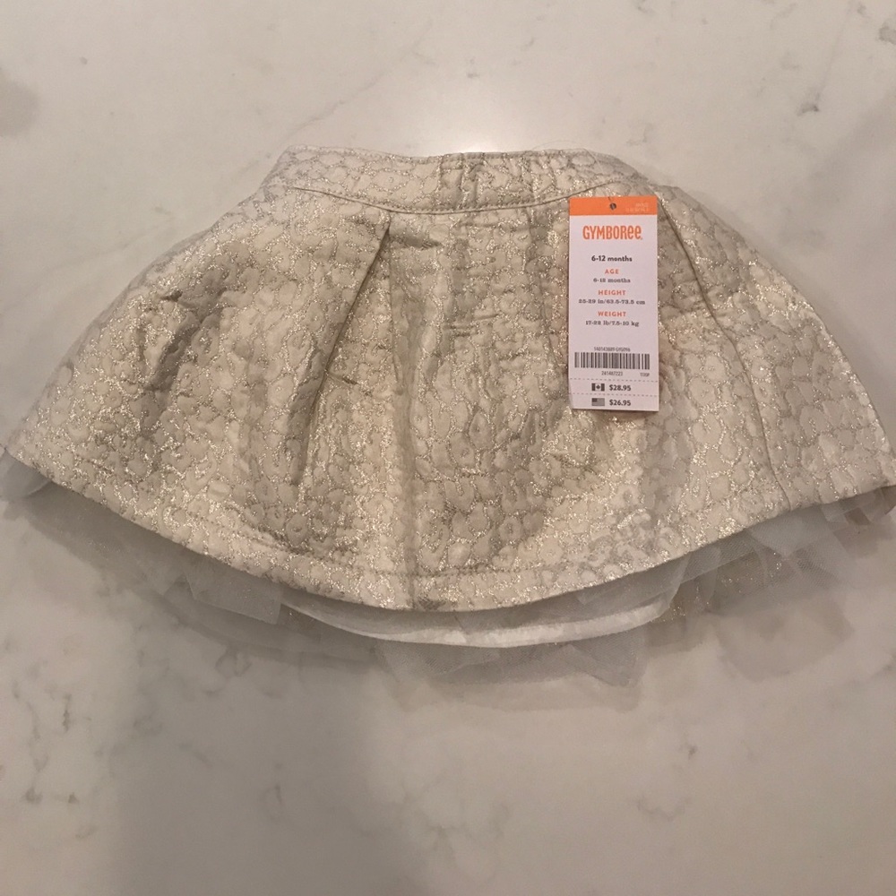 NWT Gymboree skirt w  adorable attached slip