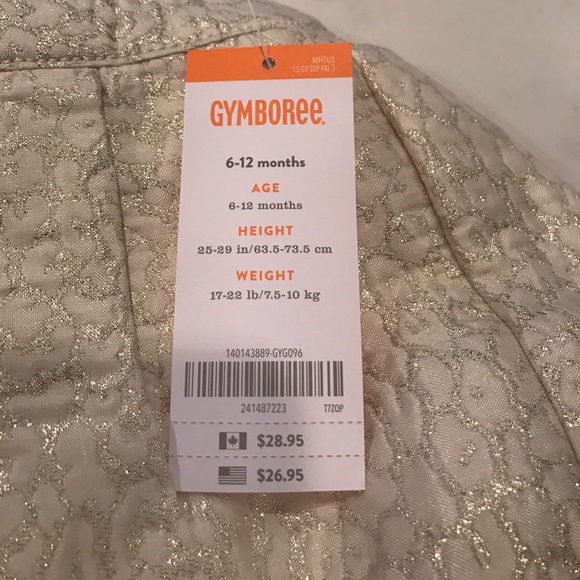 NWT Gymboree skirt w  adorable attached slip - Picture 2 of 4