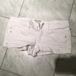 Mossimo white jean shorts