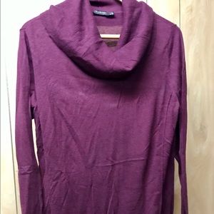 The Limited Maroon Cowl Neck Sweater XL