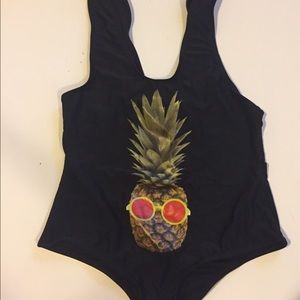 Beach Riot Pineapple Delano One Piece