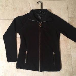 Calvin Klein Black Performance Fleece Jacket