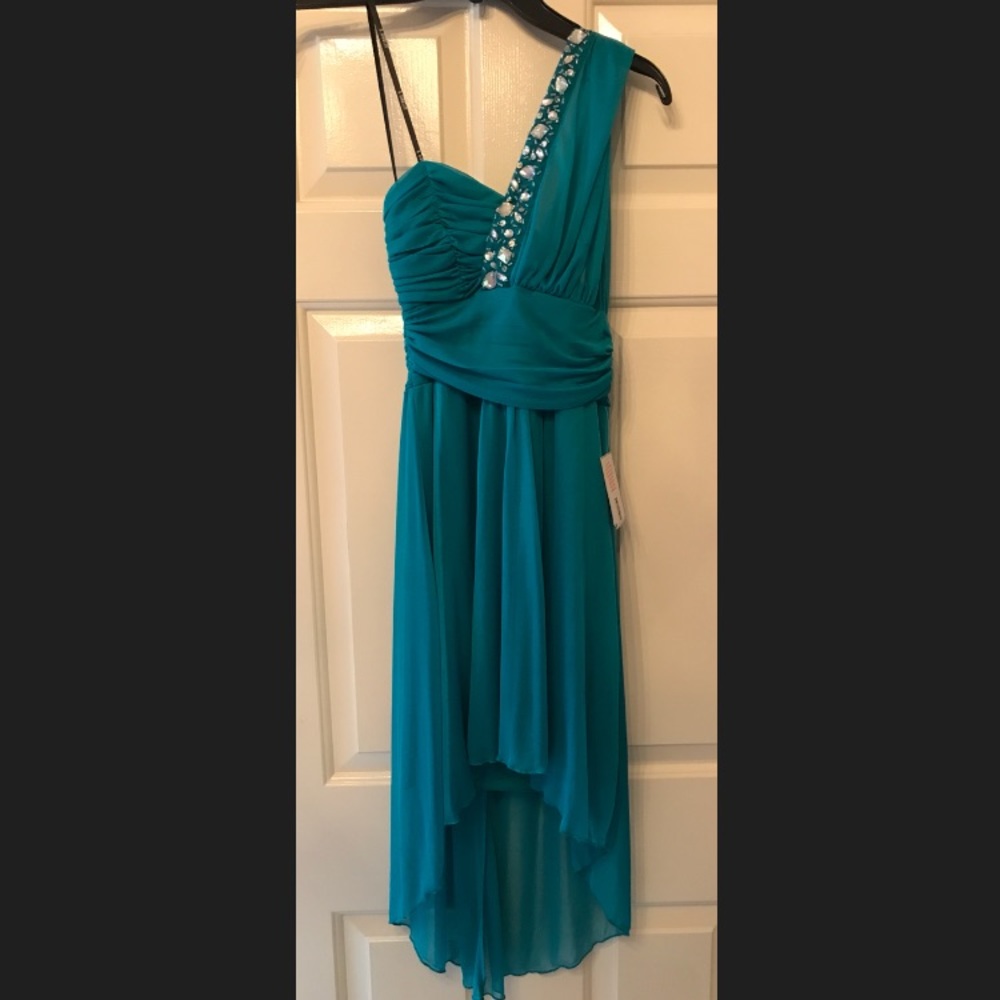 Teal B. Darlin' Juniors Size 3/4 Cocktail Dress