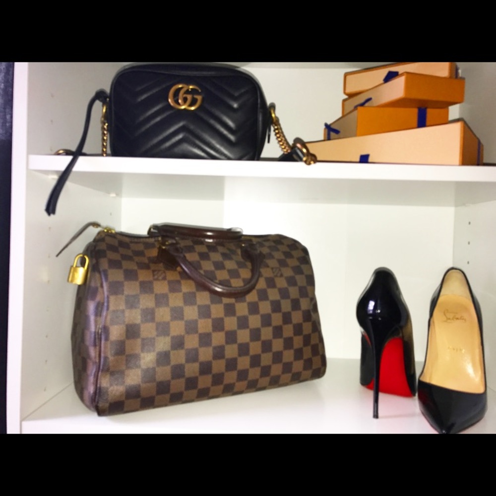 Louis Vuitton speedy 30 Damier ebene