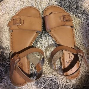 Leather sandals
